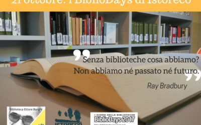Bibliodays 2017 Istoreco per la cultura