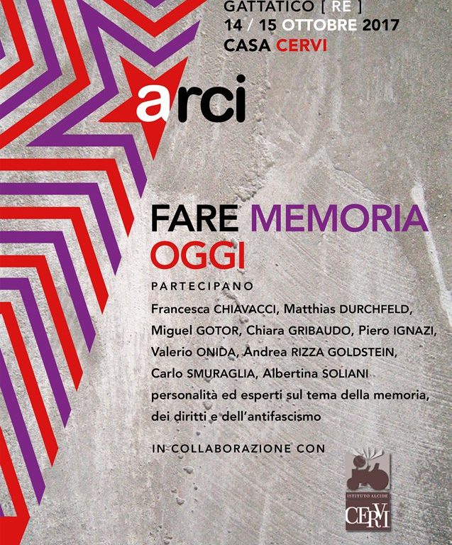 Fare Memoria oggi