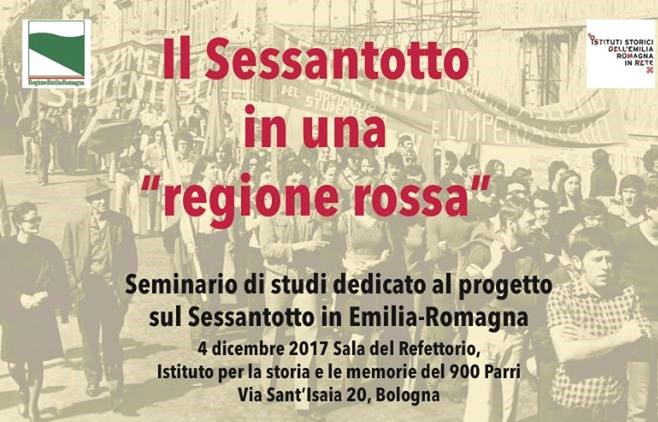 Convegno sul Il Sessantotto in una “regione rossa”