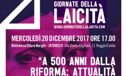 A 500 anni dalla Riforma: attualità di Lutero