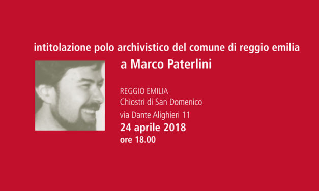Intitolazione del Polo archivistico allo storico Marco Paterlini