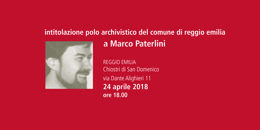 Intitolazione del Polo archivistico allo storico Marco Paterlini