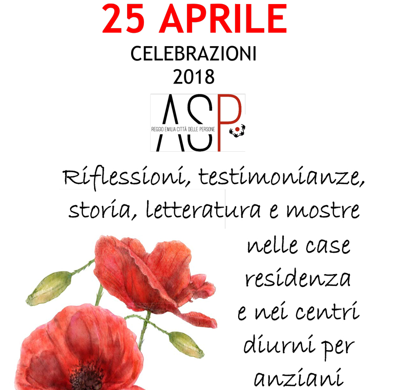 25 aprile con ASP, Istoreco e Anpi
