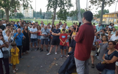 Oltre 300 persone alla visita alle Reggiane prima del concerto de Lo Stato Sociale