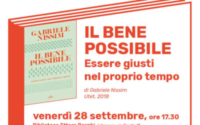 Il bene possibile. Essere giusti nel proprio tempo