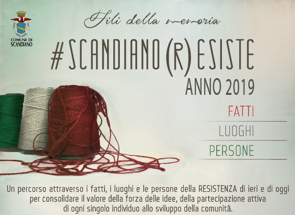 #SCANDIANO(R)ESISTE 2019: Fatti, luoghi e persone