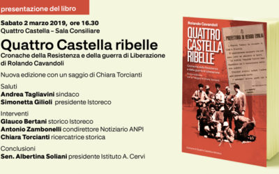 Presentazione del libro “Quattro Castella ribelle. Cronache della Resistenza e della guerra di Liberazione”