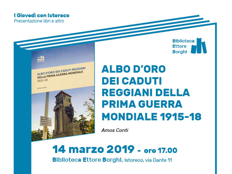 Presentazione volume “Albo d’oro dei caduti reggiani della prima guerra mondiale 1915-18”