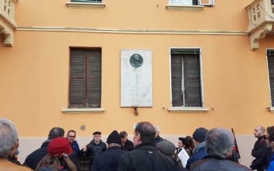 Omaggio alla vittima del fascismo Antonio Piccinini