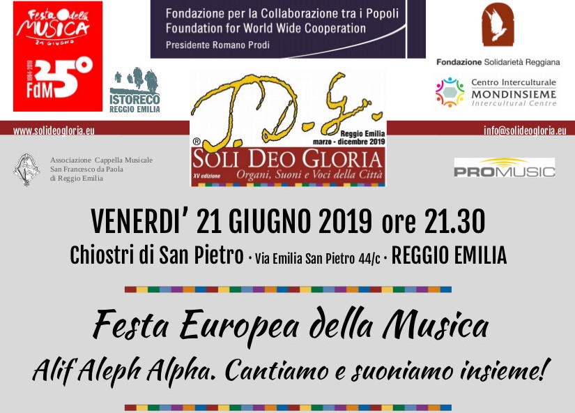 Concerto “Alif, Aleph, Alfa. Cantiamo e suoniamo insieme!”