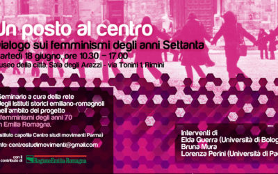 Un posto al centro: dialogo sui femminismi degli anni Settanta
