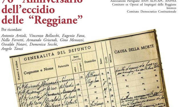 28 luglio 1943 – 28 luglio 2019 – 76° Anniversario dell’Eccidio delle Reggiane