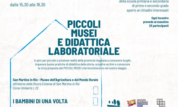 I bambini di una volta – Piccoli musei e didattica laboratoriale