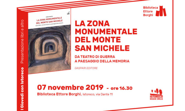 Presentazione del volume “La Zona Monumentale del Monte San Michele”