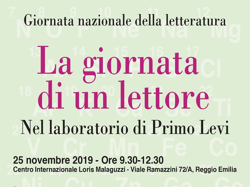 La giornata di un lettore – Nel laboratorio di Primo Levi