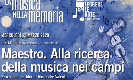 Leggere tra le note – Maestro. Alla ricerca della musica nei campi