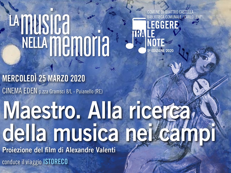 Leggere tra le note – Maestro. Alla ricerca della musica nei campi