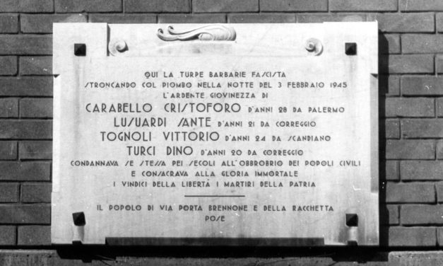 Il 3 febbraio 2023 il ricordo dell’eccidio di Porta Brennone e della fucilazione del partigiano Angelo Zanti