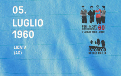 Per i morti di Reggio Emilia – 5 Luglio – Licata (AG)