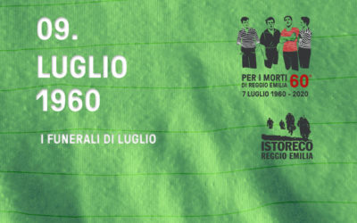 Per i morti di Reggio Emilia – 9 Luglio – I funerali di Luglio
