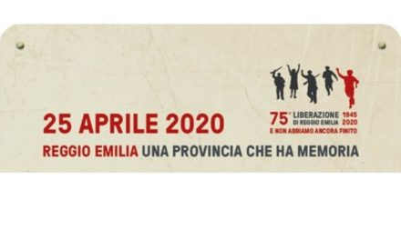 Reggio Emilia, una provincia che ha memoria: la locandina degli omaggi del 25 Aprile