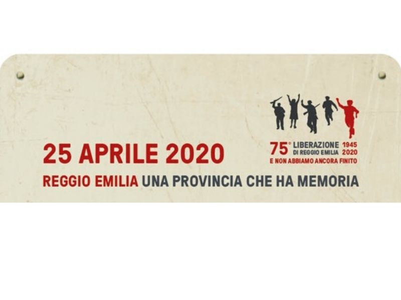 Reggio Emilia, una provincia che ha memoria: la locandina degli omaggi del 25 Aprile