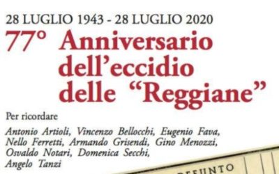 Commemorazione 77° anniversario dell’Eccidio delle Reggiane