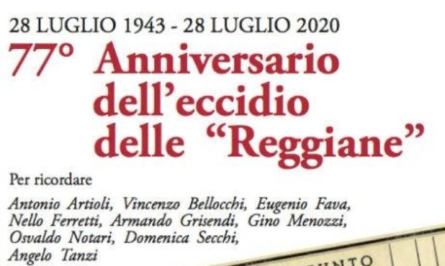 Commemorazione 77° anniversario dell’Eccidio delle Reggiane