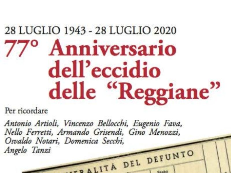 Commemorazione 77° anniversario dell’Eccidio delle Reggiane