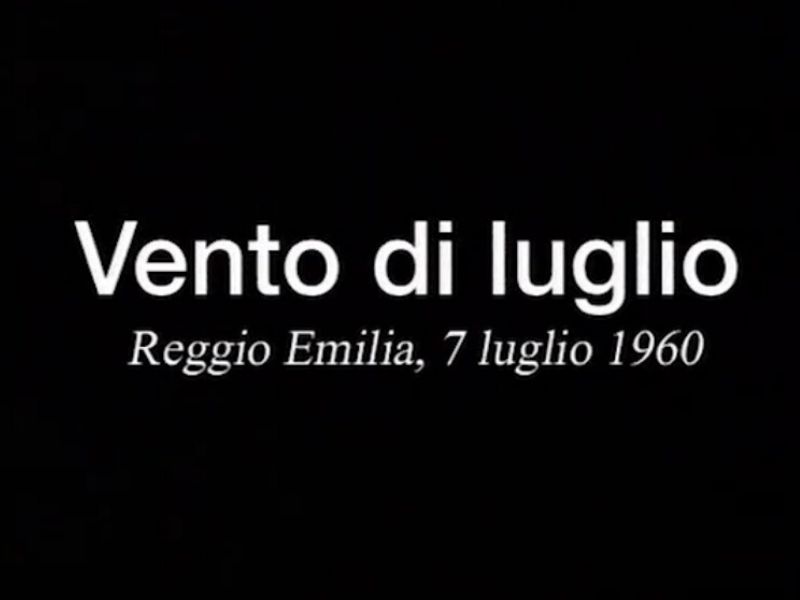 “Vento di luglio” – Il documentario di Paolo Bonacini sul 7 Luglio 1960