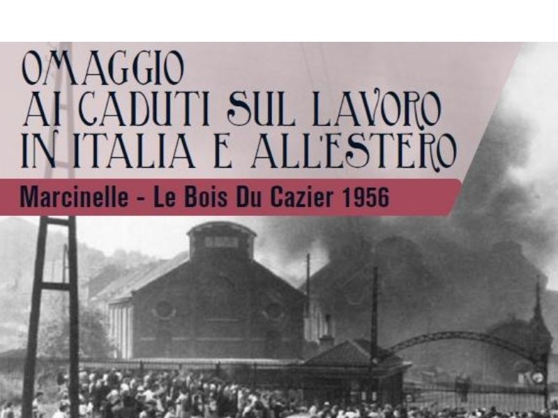 L’omaggio reggiano alla tragedia di Marcinelle