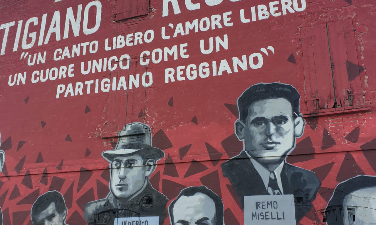 Salviamo il murales del Partigiano Reggiano: un Parco Didattico a Casa Manfredi?