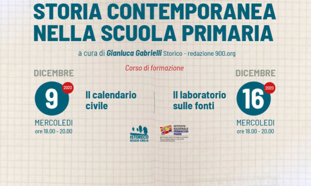 Storia Contemporanea nella Scuola Primaria – Corso di Formazione