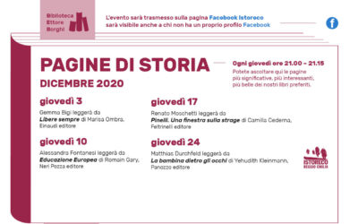 Pagine di storia: ecco le nostre letture del giovedì