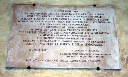 La strage di Palazzo d’Accursio e l’avvento del fascismo a Bologna – Il centenario