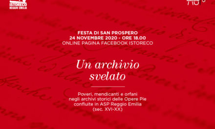 Un archivio svelato: presentazione delle scoperte fatte durante la recente attività di riordino e catalogazione dell’archivio ASP