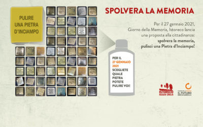 Spolvera la Memoria: adotta una pietra d’inciampo reggiana!