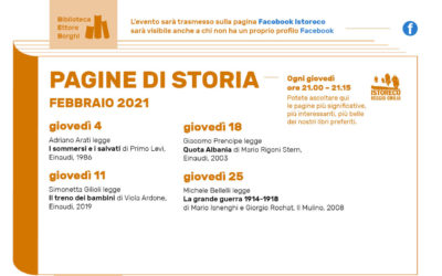 Pagine di Storia: le letture di febbraio 2021