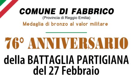 76° anniversario della Battaglia Partigiana di Fabbrico