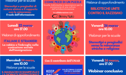 XVII Settimana d’azione contro il razzismo