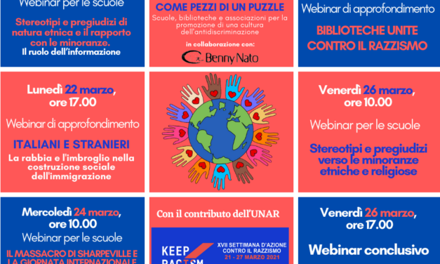 XVII Settimana d’azione contro il razzismo