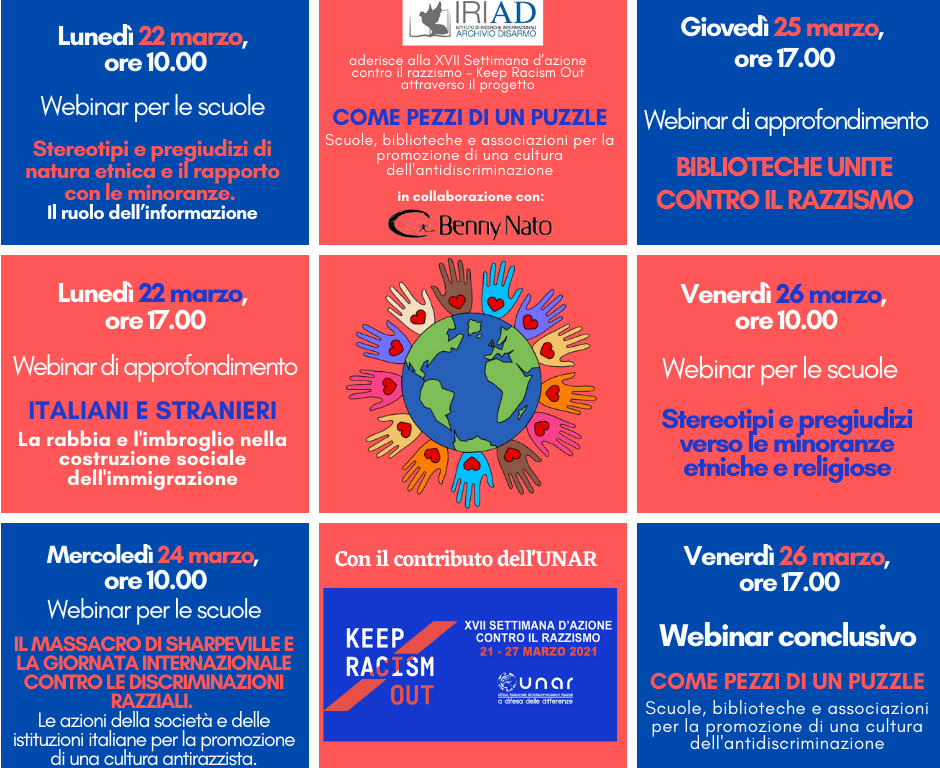 XVII Settimana d’azione contro il razzismo