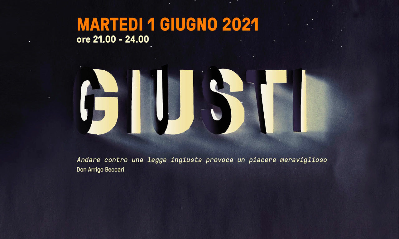 Il documentario “Giusti” premiato e disponibile liberamente dalle 21 alle 24 del 1 giugno