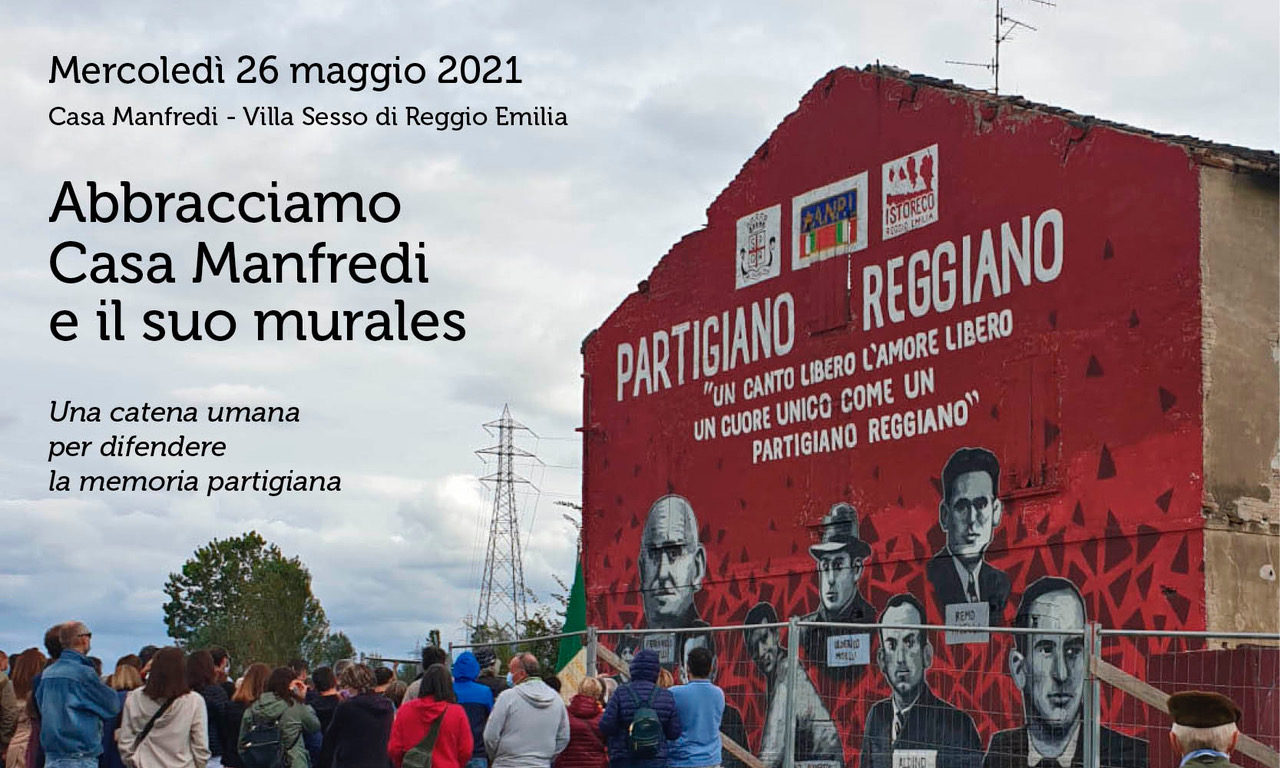 Abbracciamo Casa Manfredi e il suo murales – 26 maggio, 18.30