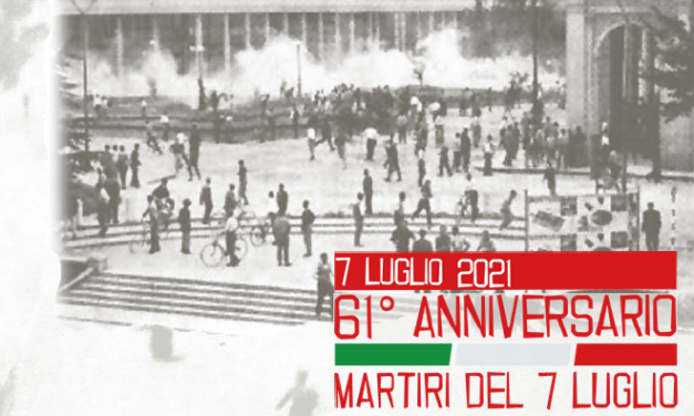 Per i morti di Reggio Emilia: 61° anniversario dell’eccidio del 7 luglio 1960