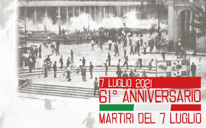 Per i morti di Reggio Emilia: 61° anniversario dell’eccidio del 7 luglio 1960
