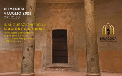 Inaugurazione della stagione culturale della sinagoga di Reggio Emilia