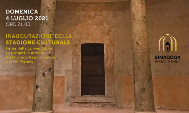 Inaugurazione della stagione culturale della sinagoga di Reggio Emilia