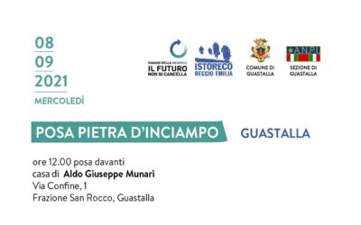 Guastalla, l’8 settembre la posa della pietra d’inciampo per Aldo Munari