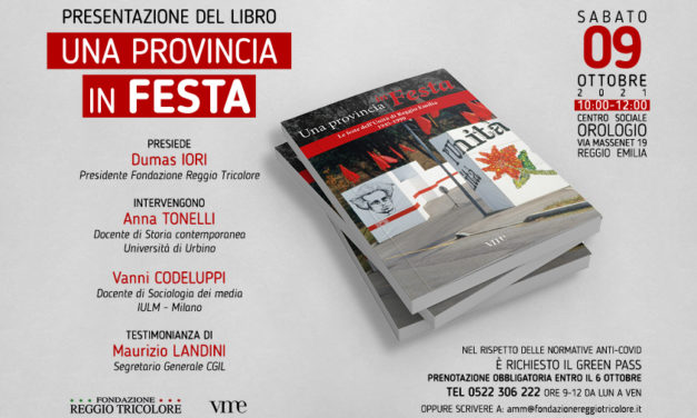 Presentazione del libro “Una provincia in Festa”